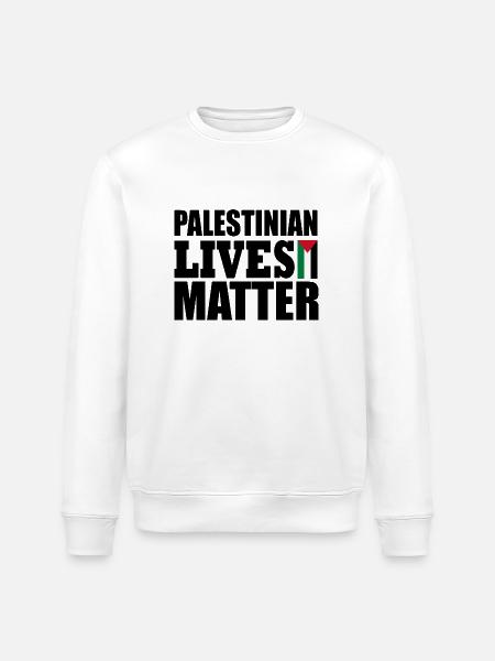 palestinian lives matter - Sweat bio ROLLER Stanley/Stella Unisexe - blanc