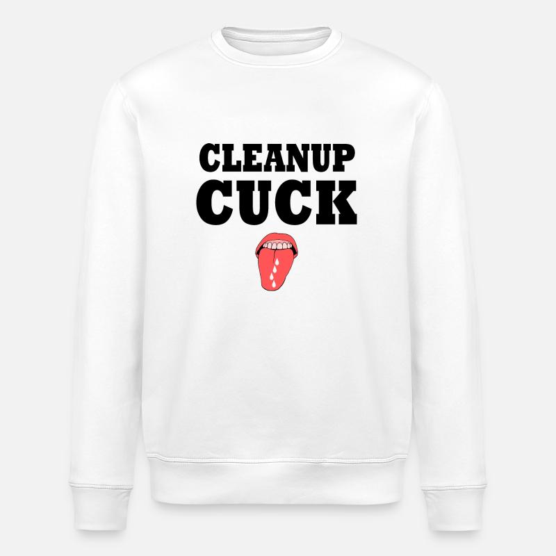 Cuckold - Sweat bio ROLLER Stanley/Stella Unisexe - blanc