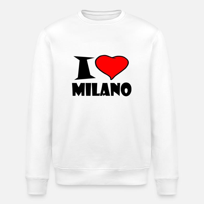 Milano - Sweat bio ROLLER Stanley/Stella Unisexe - blanc