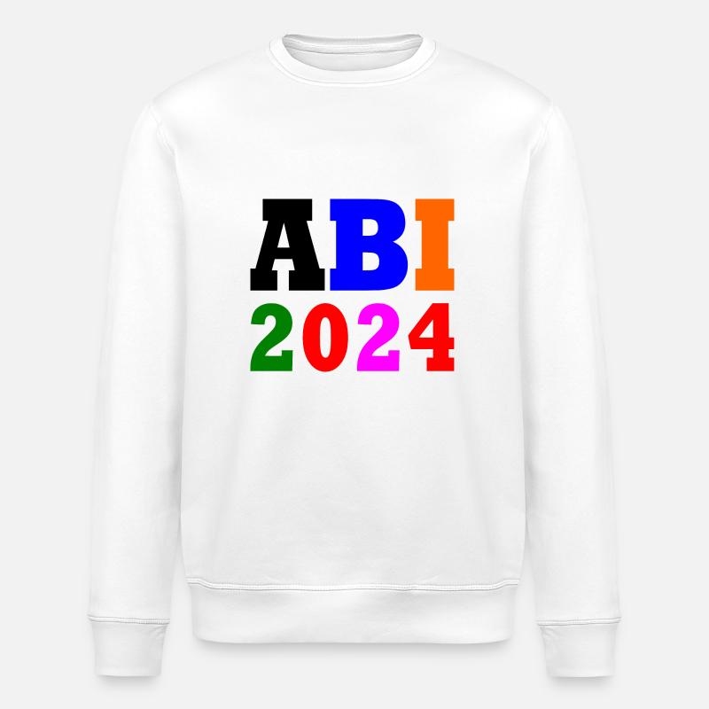 Abi 2024 - Stanley/Stella Unisex Bio-Sweatshirt ROLLER - Weiß