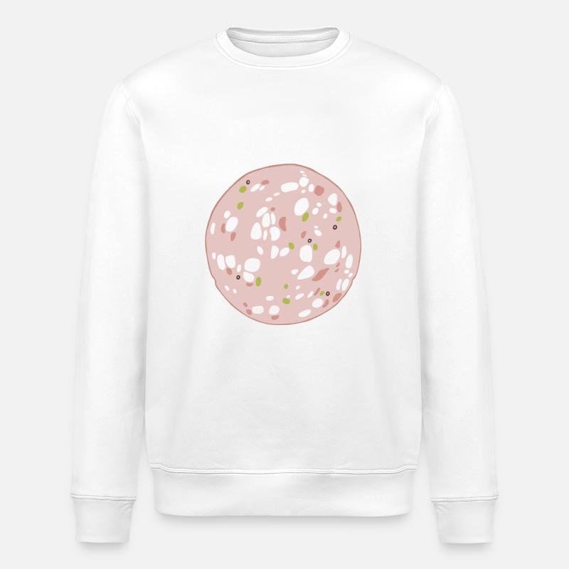 Mortadella - Stanley/Stella Unisex Bio-Sweatshirt ROLLER - Weiß