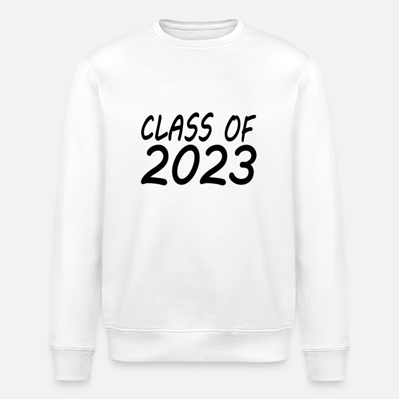 Class of 2023 - Stanley/Stella Unisex Bio-Sweatshirt ROLLER - Weiß