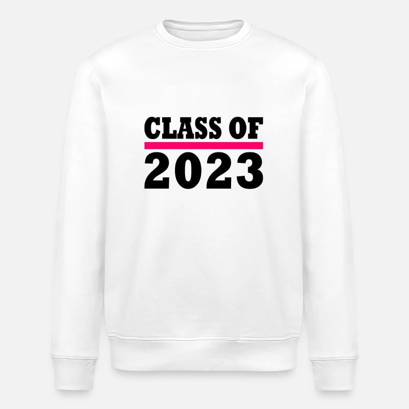 Class of 2023 - Stanley/Stella Unisex Bio-Sweatshirt ROLLER - Weiß