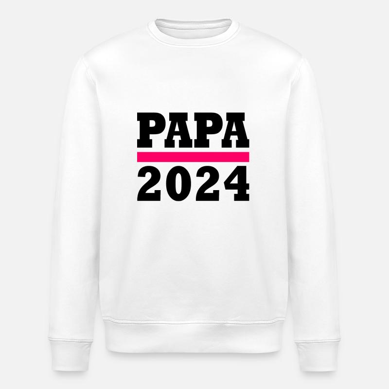 Papa 2024 - Sweat bio ROLLER Stanley/Stella Unisexe - blanc
