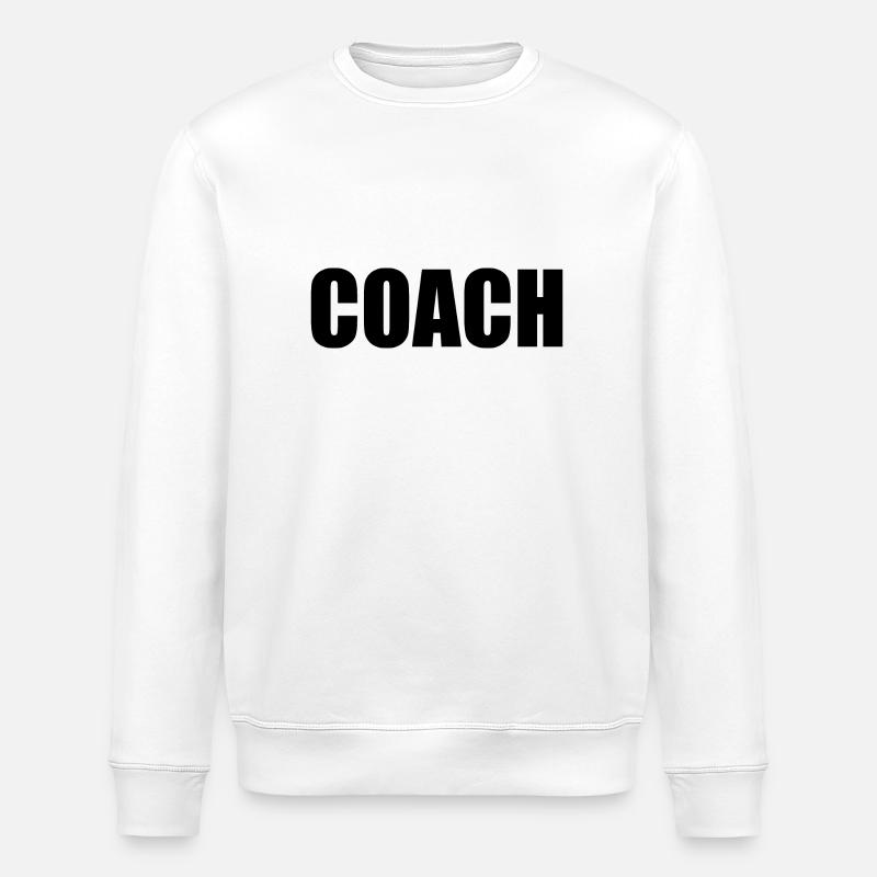 coach - Sweat bio ROLLER Stanley/Stella Unisexe - blanc