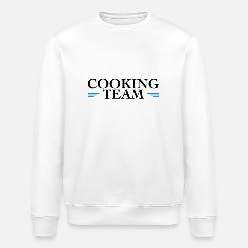Küchen Team - Stanley/Stella Unisex Bio-Sweatshirt ROLLER - Weiß