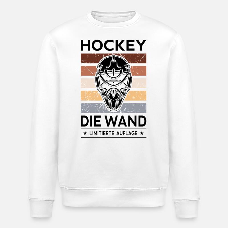 Le mur - Sweat bio ROLLER Stanley/Stella Unisexe - blanc