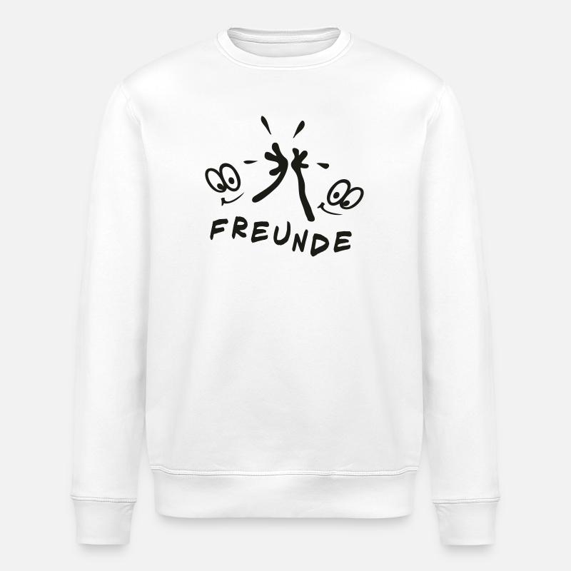 Amis - Sweat bio ROLLER Stanley/Stella Unisexe - blanc