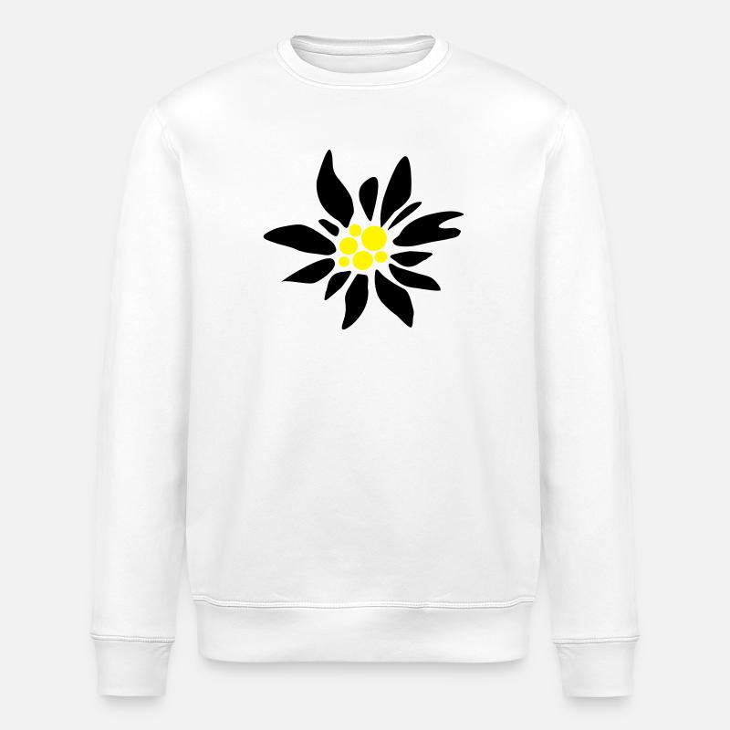 Edelweiss - Stanley/Stella Unisex Bio-Sweatshirt ROLLER - Weiß