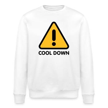 Cool down - Stanley/Stella Unisex Bio-Sweatshirt ROLLER - Weiß - Vorne - Nik (191cm)