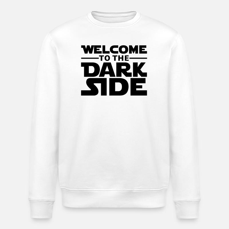 Welcome to the dark side - Sweat bio ROLLER Stanley/Stella Unisexe - blanc