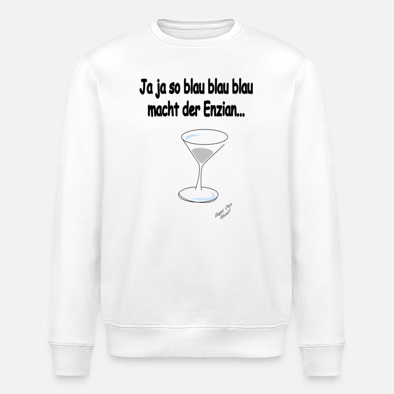 Enzian - Stanley/Stella Unisex Bio-Sweatshirt ROLLER - Weiß