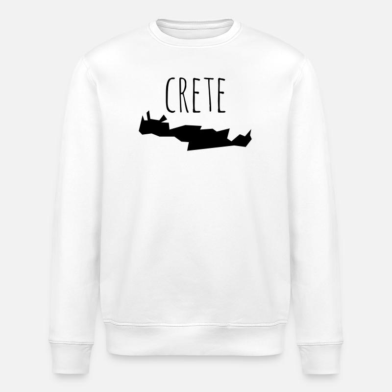 crete - Stanley/Stella Unisex Bio-Sweatshirt ROLLER - Weiß