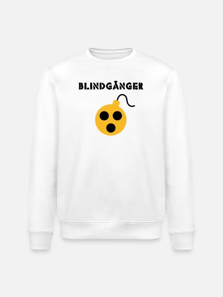 Blindgänger - Stanley/Stella Unisex Bio-Sweatshirt ROLLER - Weiß
