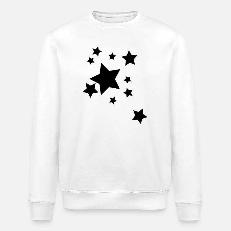 Full of Stars 1 - Stanley/Stella Unisex Bio-Sweatshirt ROLLER - Weiß