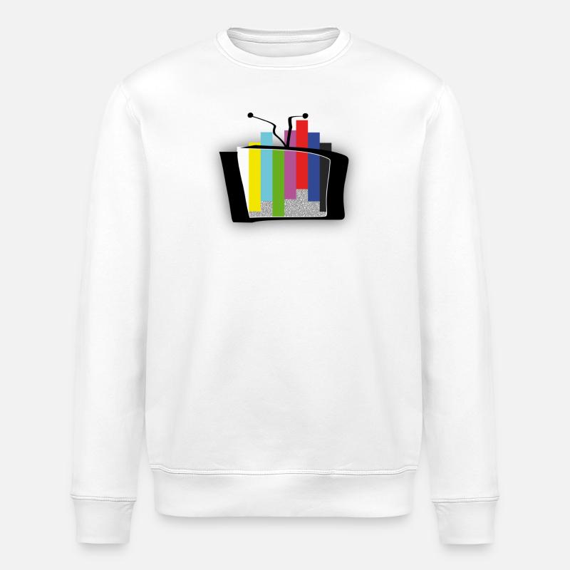 Test card outbreak - advanced 1 - Stanley/Stella ROLLER Unisex Organic Sweatshirt - white