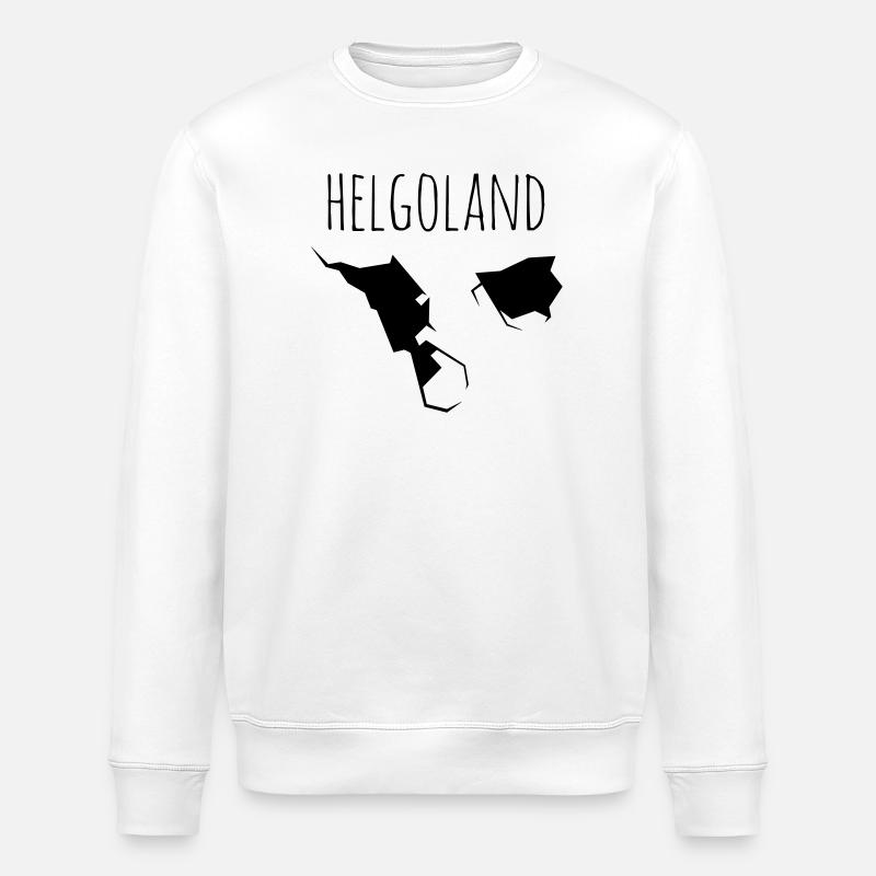 helgoland - Sweat bio ROLLER Stanley/Stella Unisexe - blanc