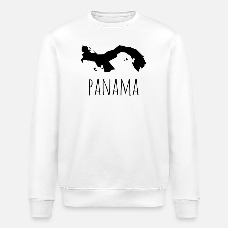 panama - Stanley/Stella ROLLER Unisex Organic Sweatshirt - white