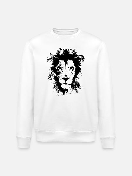 LÖWE - Stanley/Stella Unisex Bio-Sweatshirt ROLLER - Weiß