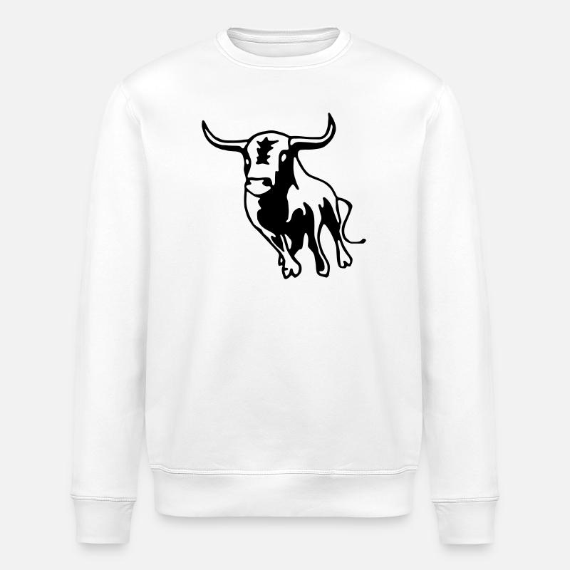 Stier - Stanley/Stella ROLLER Unisex Organic Sweatshirt - white