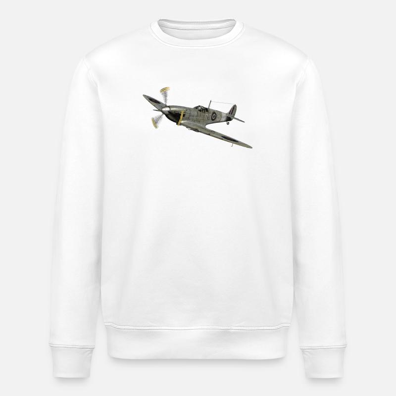 Spitfire - Sweat bio ROLLER Stanley/Stella Unisexe - blanc