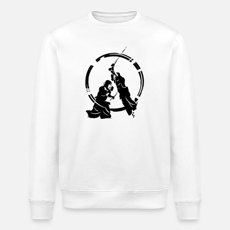 kendo - Stanley/Stella ROLLER Unisex Organic Sweatshirt - white