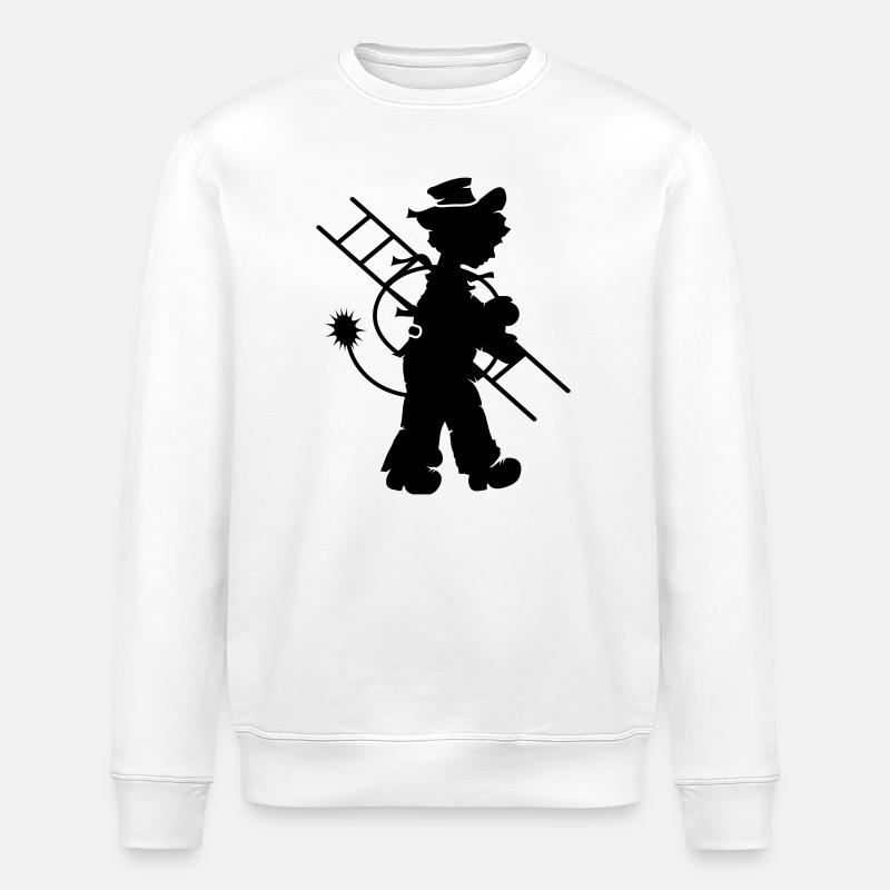 Le ramoneur - Sweat bio ROLLER Stanley/Stella Unisexe - blanc