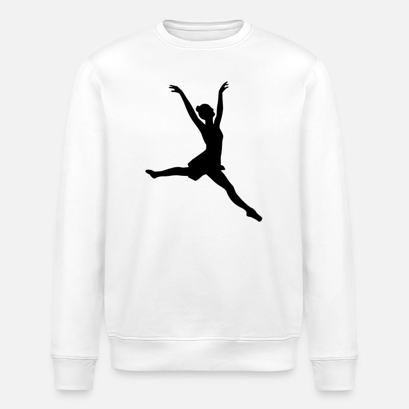 Dancer - Stanley/Stella ROLLER Unisex Organic Sweatshirt - white