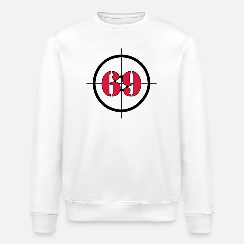 Représente : 69 - Sweat bio ROLLER Stanley/Stella Unisexe - blanc