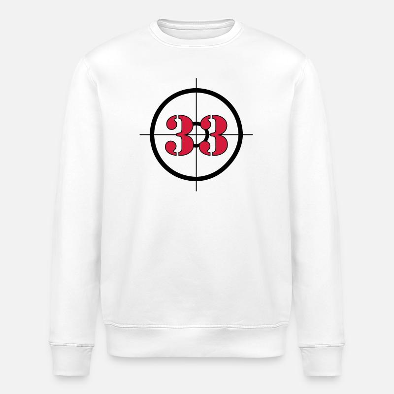 Stellt: 33 (V) - Stanley/Stella Unisex Bio-Sweatshirt ROLLER - Weiß