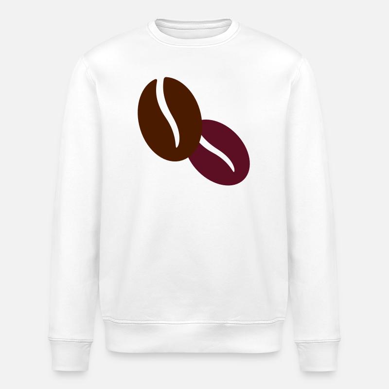 café - Sweat bio ROLLER Stanley/Stella Unisexe - blanc