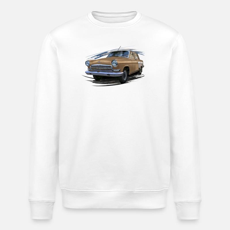 Wolga - Stanley/Stella Unisex Bio-Sweatshirt ROLLER - Weiß