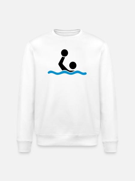 water polo - Stanley/Stella ROLLER Unisex Organic Sweatshirt - white
