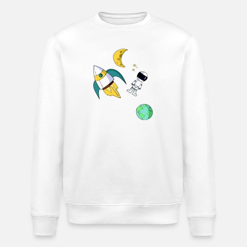 univers - Sweat bio ROLLER Stanley/Stella Unisexe - blanc