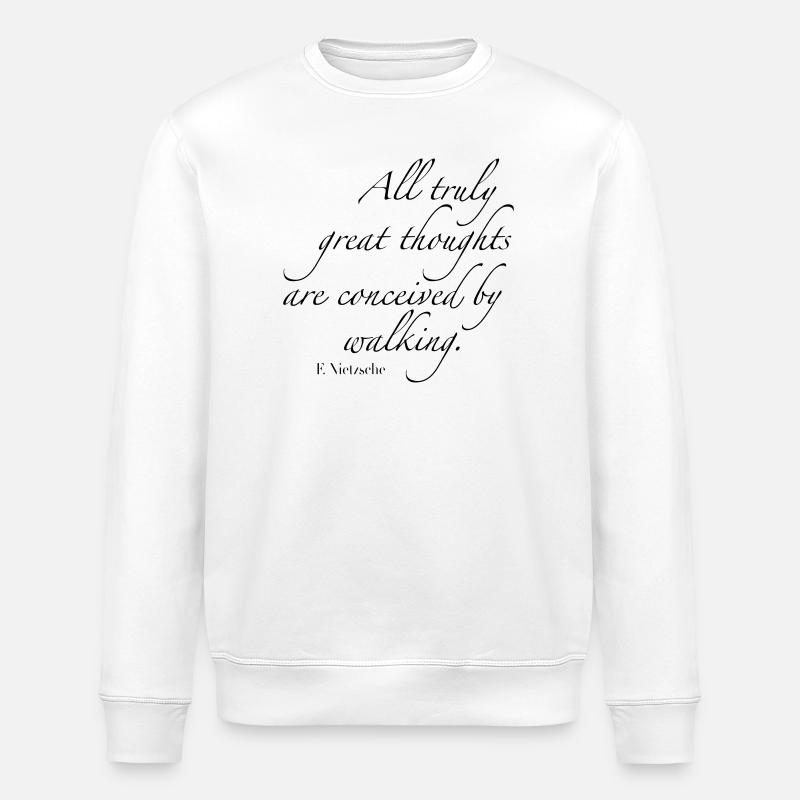 wandern - Stanley/Stella Unisex Bio-Sweatshirt ROLLER - Weiß