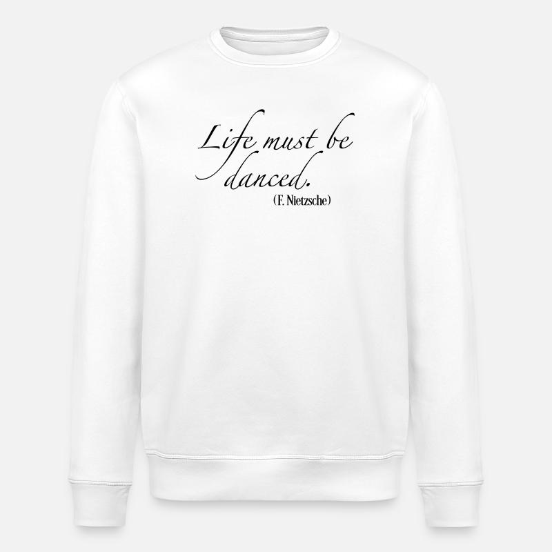 dance - Stanley/Stella ROLLER Unisex Organic Sweatshirt - white