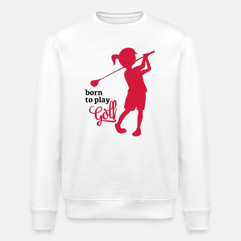 Golf - Stanley/Stella Unisex Bio-Sweatshirt ROLLER - Weiß