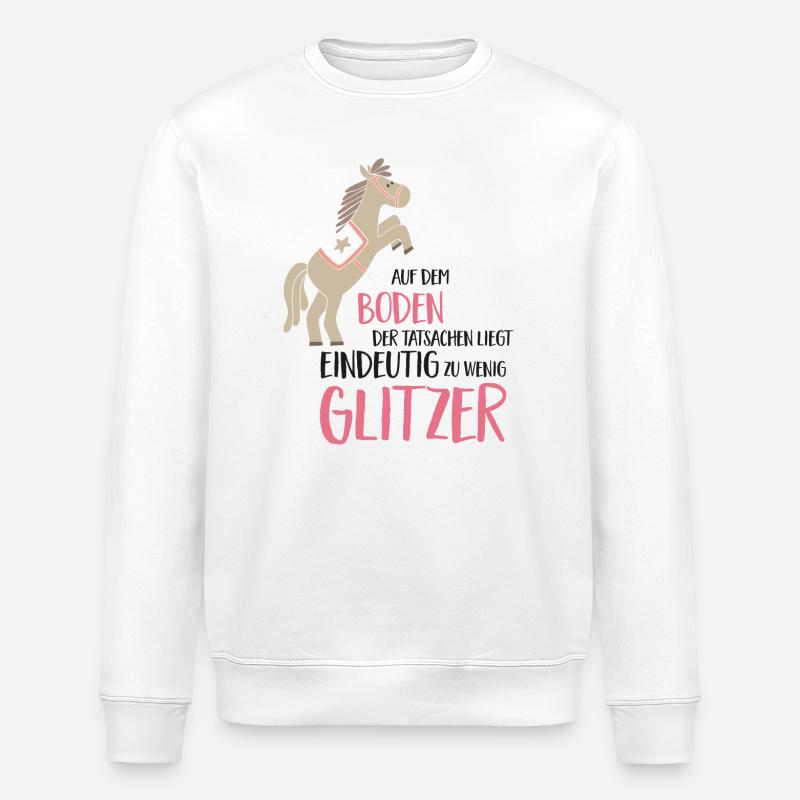 Lustiger Spruch - Stanley/Stella Unisex Bio-Sweatshirt ROLLER - Weiß