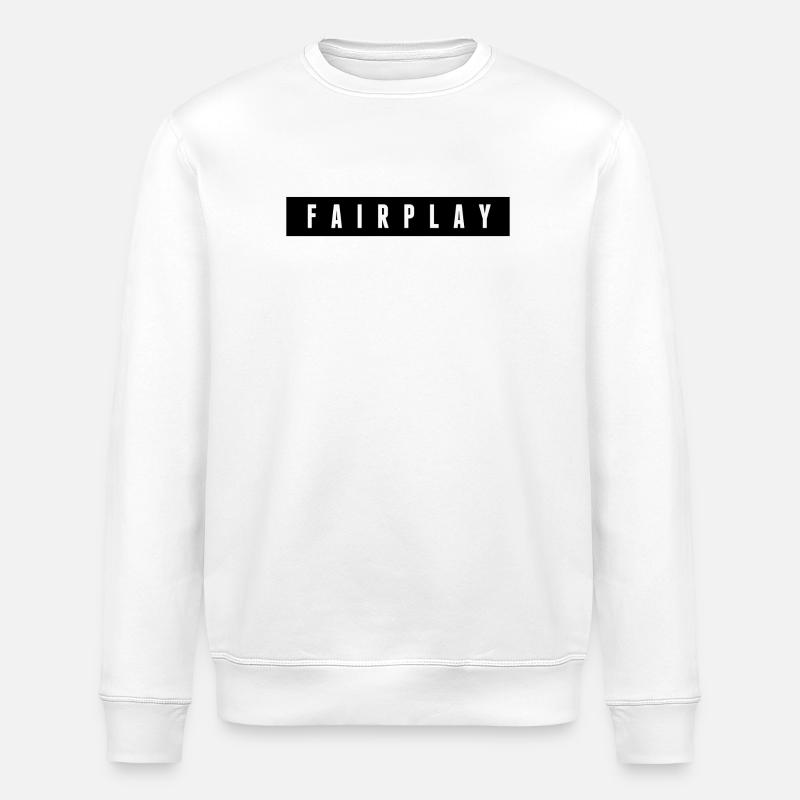 Fairplay - Sweat bio ROLLER Stanley/Stella Unisexe - blanc