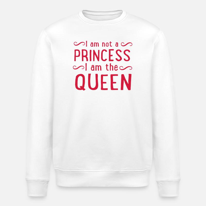Princess Queen - Sweat bio ROLLER Stanley/Stella Unisexe - blanc