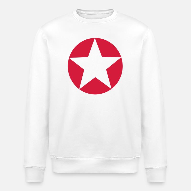 sternkreis - Stanley/Stella Unisex Bio-Sweatshirt ROLLER - Weiß