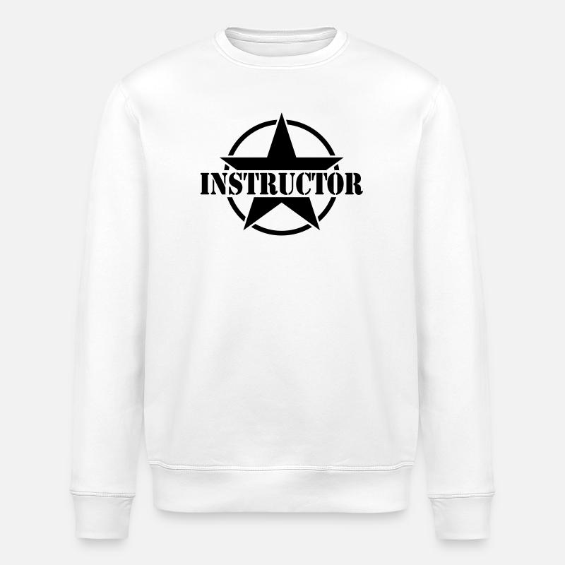 Instructor | Instruction - Stanley/Stella ROLLER Unisex Organic Sweatshirt - white