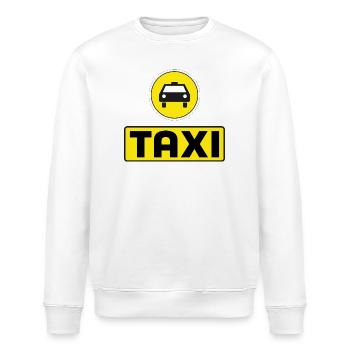 Taxi - Stanley/Stella Unisex Bio-Sweatshirt ROLLER - Weiß - Vorne - Nik (191cm)