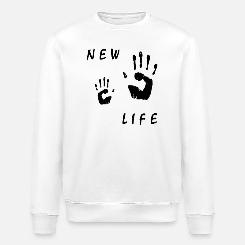 main bébé - Sweat bio ROLLER Stanley/Stella Unisexe - blanc