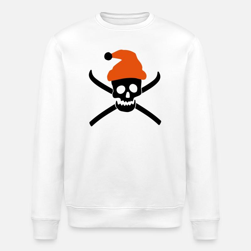 Ski - Sweat bio ROLLER Stanley/Stella Unisexe - blanc