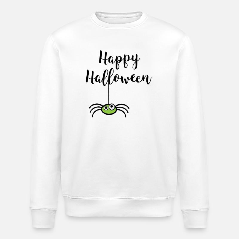 halloween - Stanley/Stella Unisex Bio-Sweatshirt ROLLER - Weiß