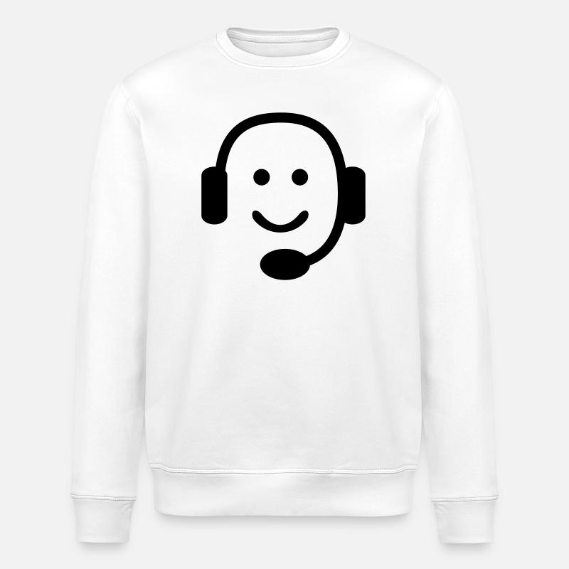 6061912 122553078 Call Center - Stanley/Stella Unisex Bio-Sweatshirt ROLLER - Weiß