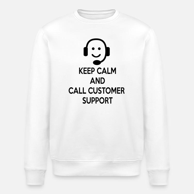 6061912 122552662 Helpline - Stanley/Stella Unisex Bio-Sweatshirt ROLLER - Weiß