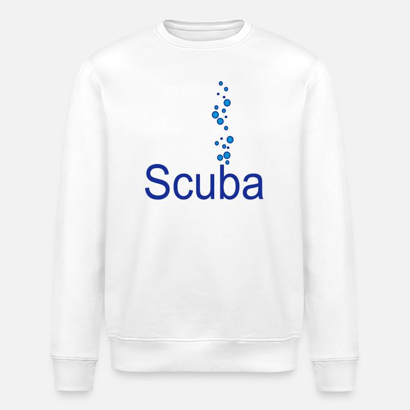 Scuba - Stanley/Stella Unisex Bio-Sweatshirt ROLLER - Weiß