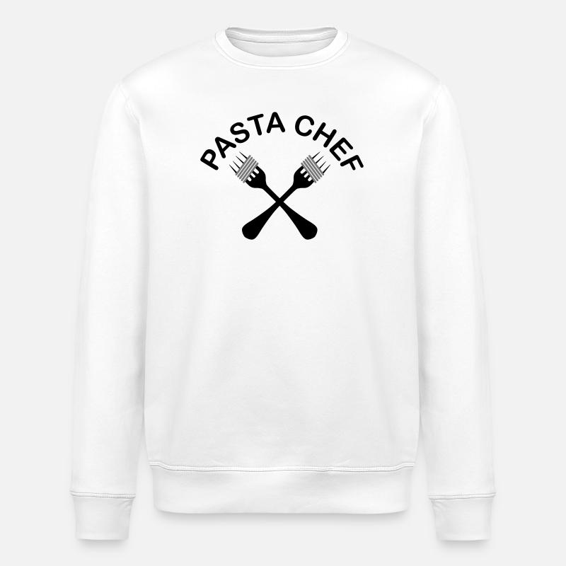 Pasta - Stanley/Stella Unisex Bio-Sweatshirt ROLLER - Weiß